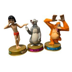 Disney 100 Years Mowgli Baloo King Louie 1967 Figurines Collectible McDonalds 20